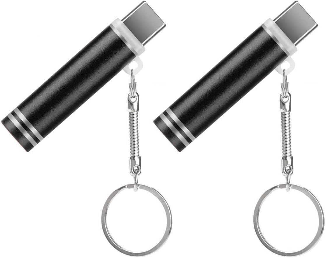 USB Type-C Electric Lighter Keychain, Rechargeable Windproof